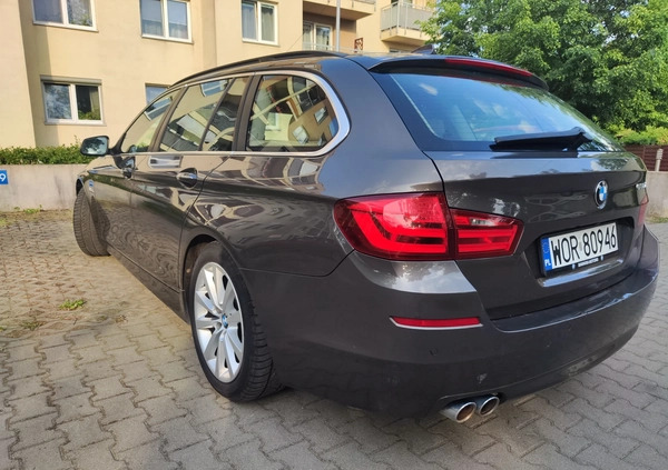 BMW Seria 5 cena 59900 przebieg: 216000, rok produkcji 2012 z Warszawa małe 497